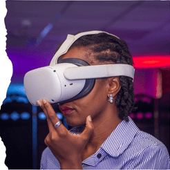 VR goggles icon representing immersive viewing